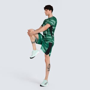 VELOCITY All-Over Print Men's 7" Running Shorts, Green Moon, extralarge-IND